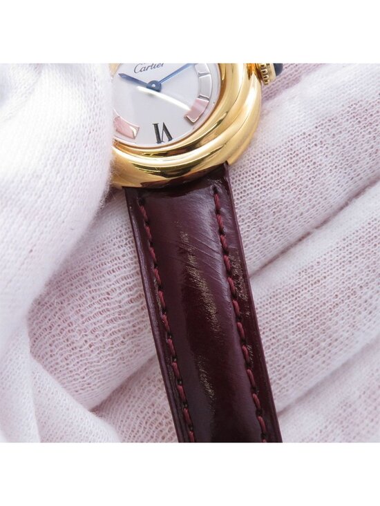 Cartier Must Trinity Vermeil Watch White Dial Quartz main image 7